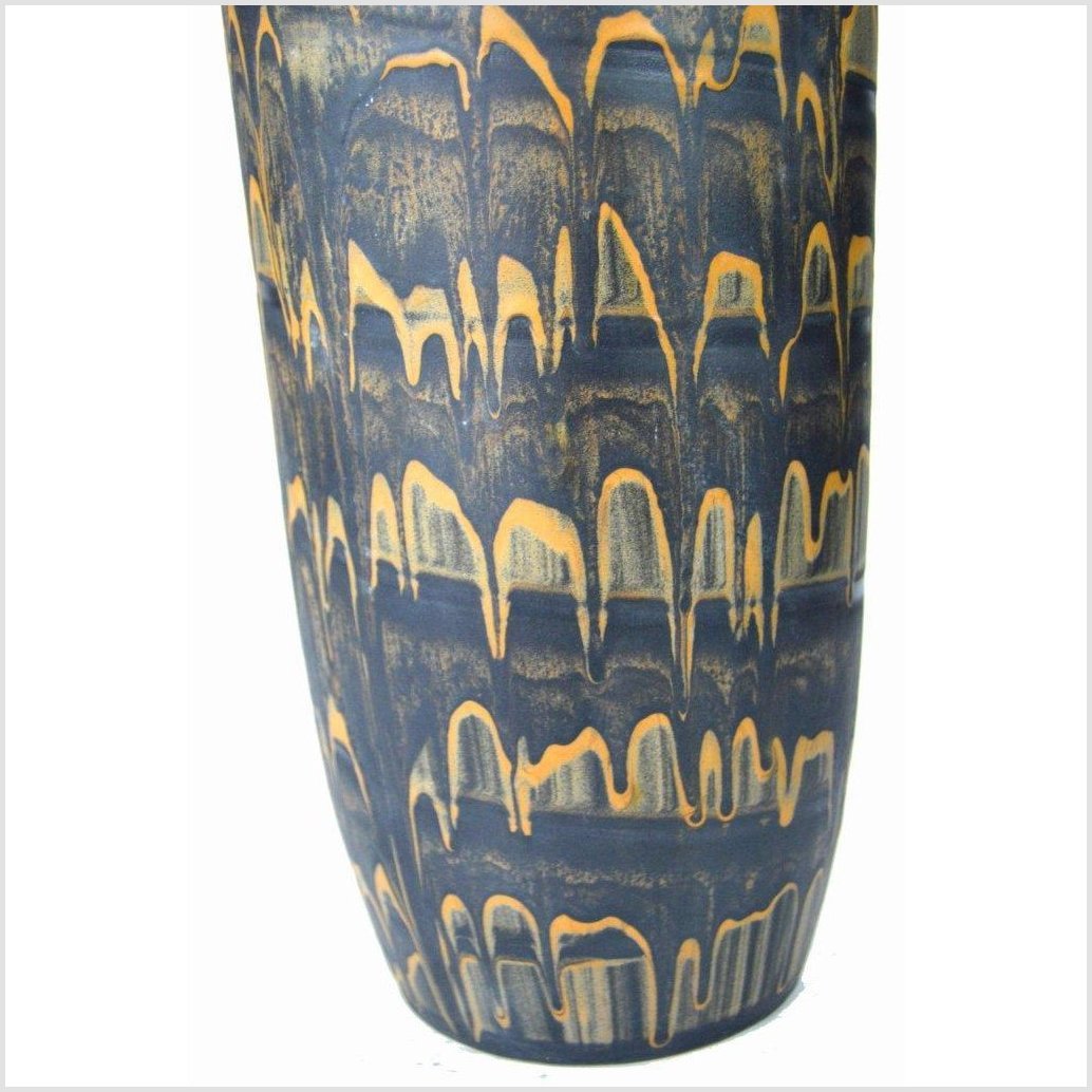 Artisan Large Ceramic Vase-3. Asian & Chinese Furniture, Art, Antiques, Vintage Home Décor for sale at FEA Home