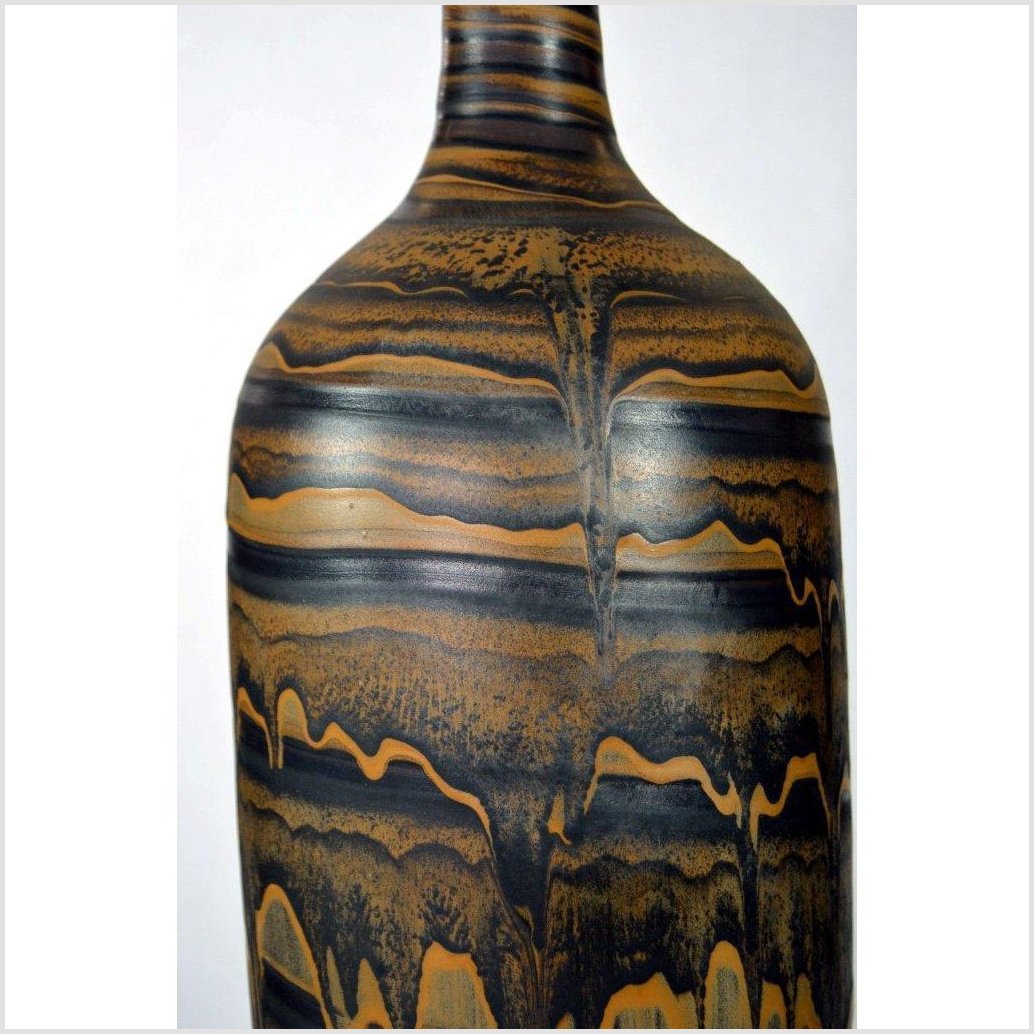 Artisan Large Ceramic Vase-7. Asian & Chinese Furniture, Art, Antiques, Vintage Home Décor for sale at FEA Home