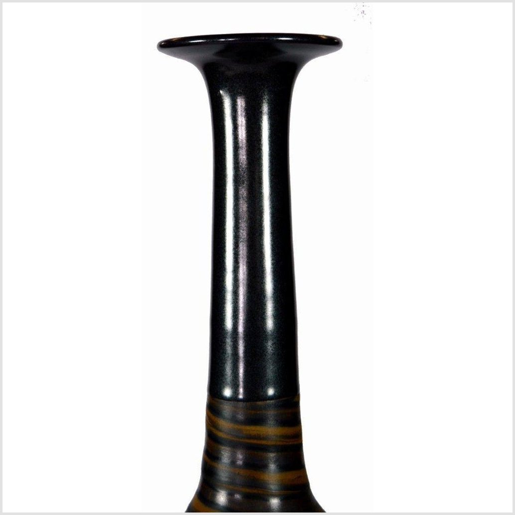 Artisan Large Ceramic Vase-8. Asian & Chinese Furniture, Art, Antiques, Vintage Home Décor for sale at FEA Home