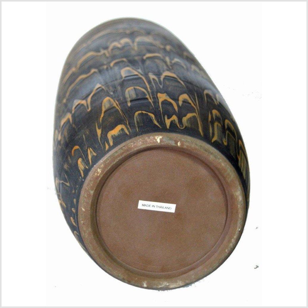 Artisan Large Ceramic Vase-9. Asian & Chinese Furniture, Art, Antiques, Vintage Home Décor for sale at FEA Home