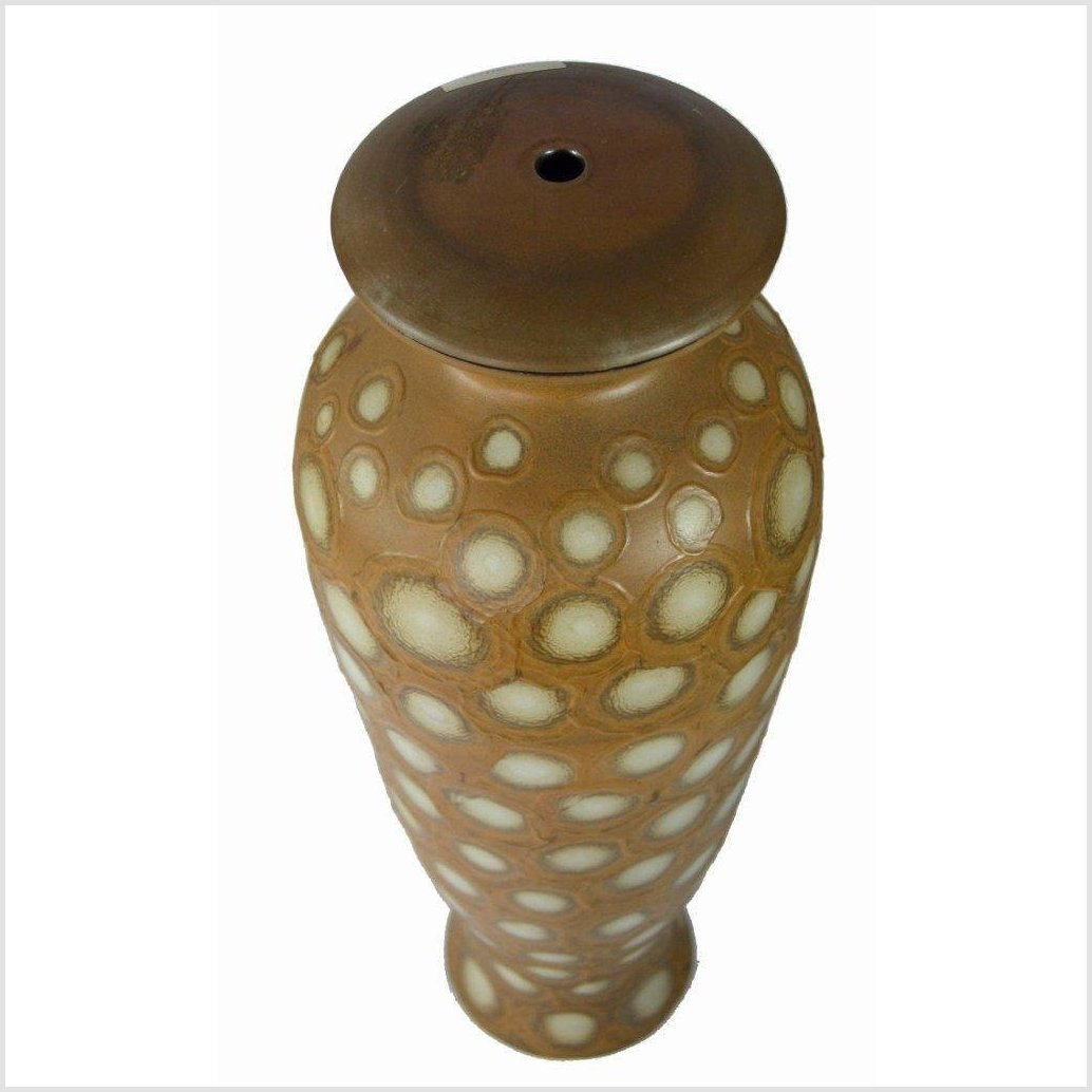 Artisan Large Ceramic Vase-2. Asian & Chinese Furniture, Art, Antiques, Vintage Home Décor for sale at FEA Home