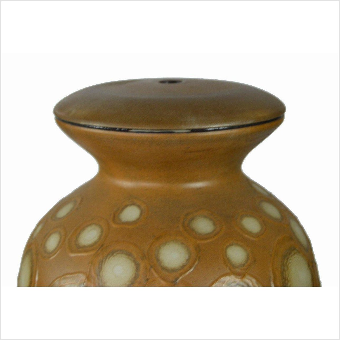 Artisan Large Ceramic Vase-3. Asian & Chinese Furniture, Art, Antiques, Vintage Home Décor for sale at FEA Home