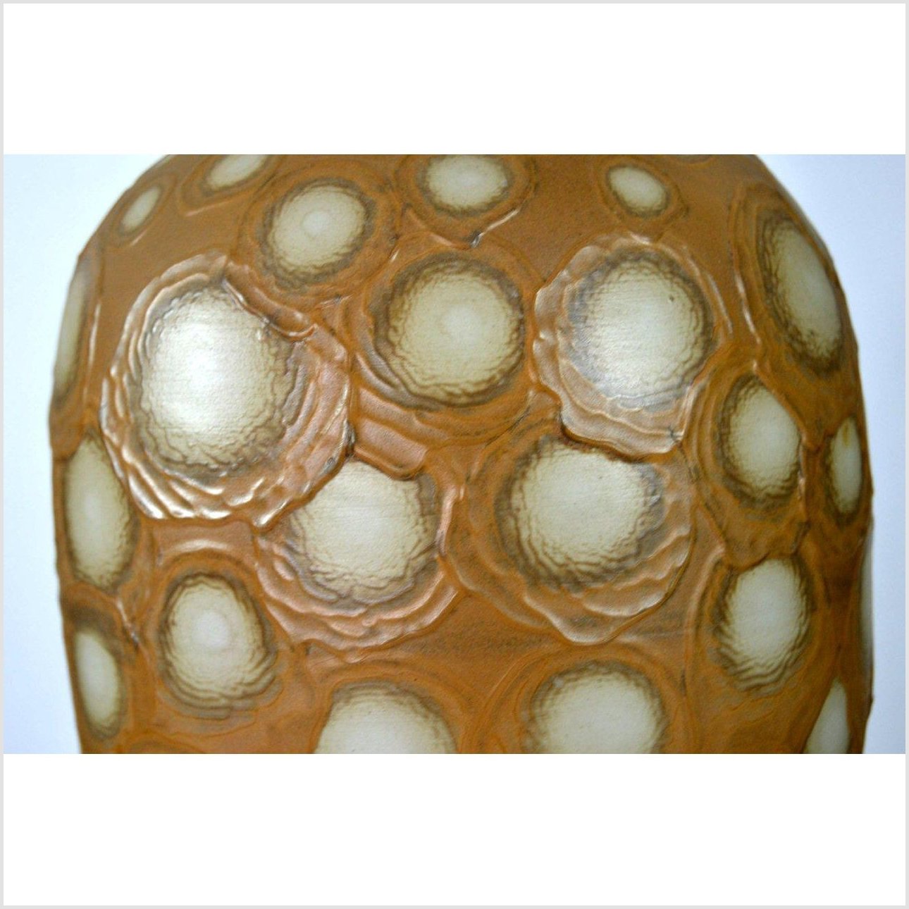 Artisan Large Ceramic Vase-4. Asian & Chinese Furniture, Art, Antiques, Vintage Home Décor for sale at FEA Home
