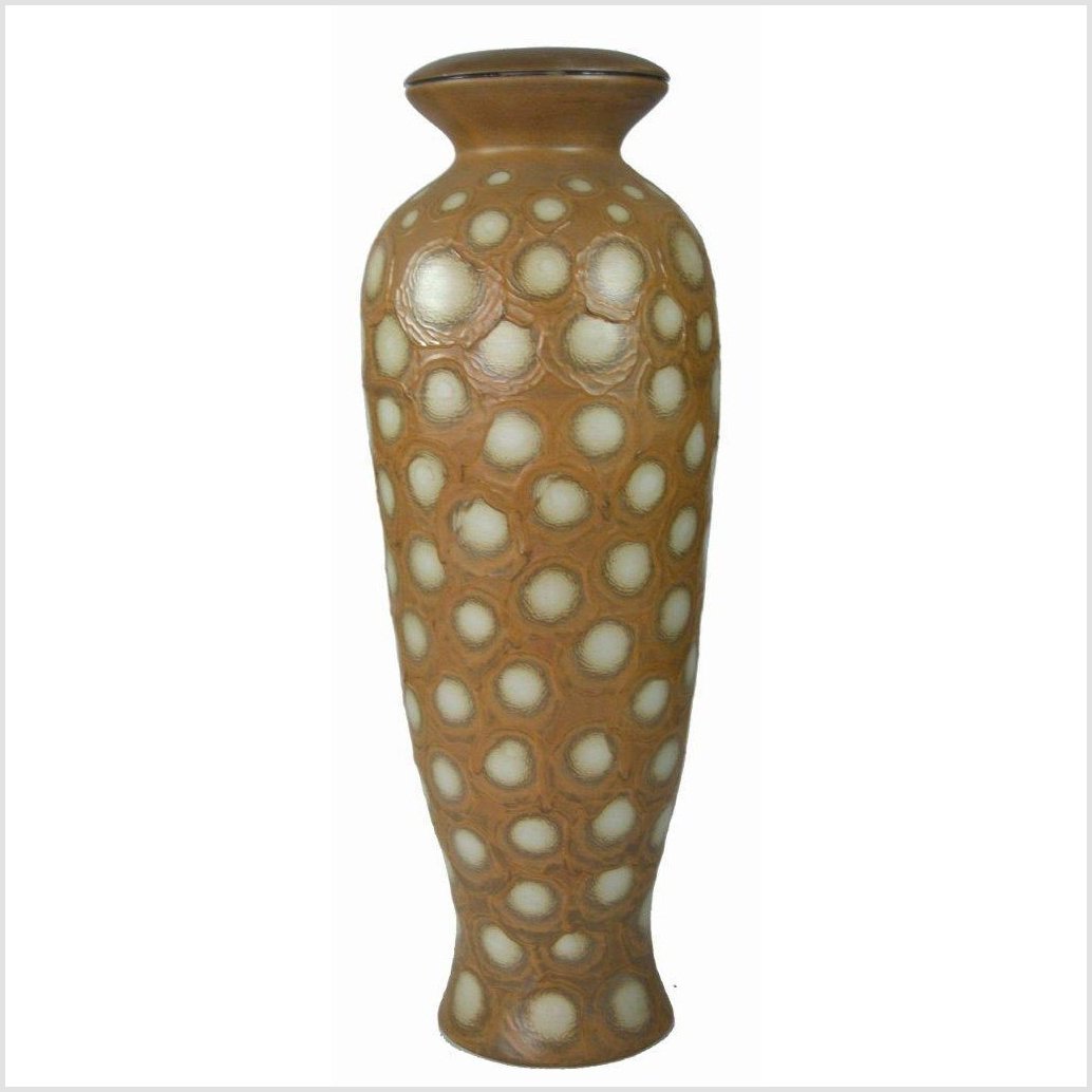 Artisan Large Ceramic Vase-1. Asian & Chinese Furniture, Art, Antiques, Vintage Home Décor for sale at FEA Home
