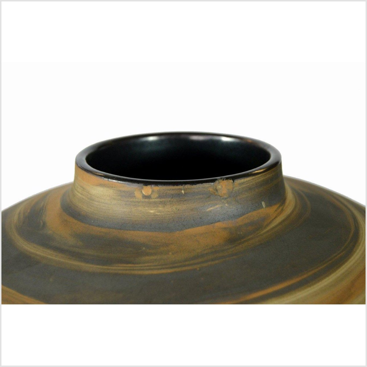 Artisan Large Ceramic Vase-6. Asian & Chinese Furniture, Art, Antiques, Vintage Home Décor for sale at FEA Home