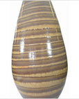 Artisan Large Ceramic Vase-3. Asian & Chinese Furniture, Art, Antiques, Vintage Home Décor for sale at FEA Home
