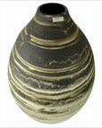 Artisan Large Ceramic Vase-4. Asian & Chinese Furniture, Art, Antiques, Vintage Home Décor for sale at FEA Home