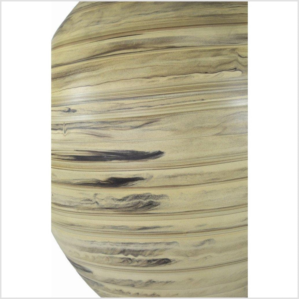 Artisan Large Ceramic Vase-4. Asian & Chinese Furniture, Art, Antiques, Vintage Home Décor for sale at FEA Home