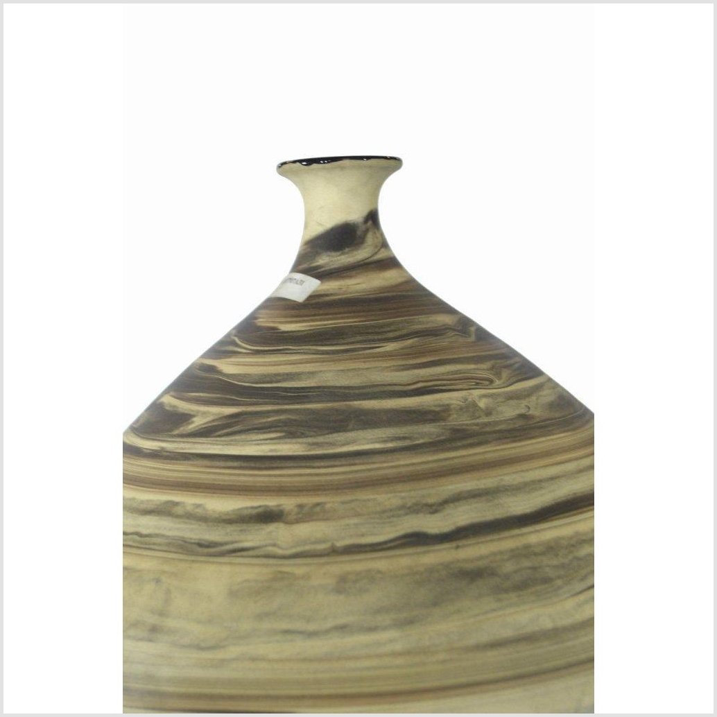 Artisan Large Ceramic Vase-5. Asian & Chinese Furniture, Art, Antiques, Vintage Home Décor for sale at FEA Home