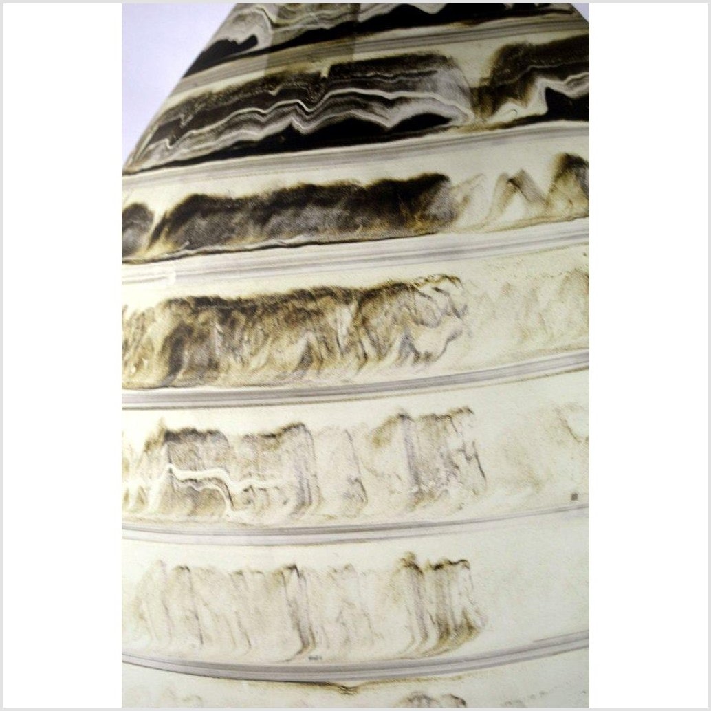 Artisan Large Ceramic Vase-4. Asian & Chinese Furniture, Art, Antiques, Vintage Home Décor for sale at FEA Home