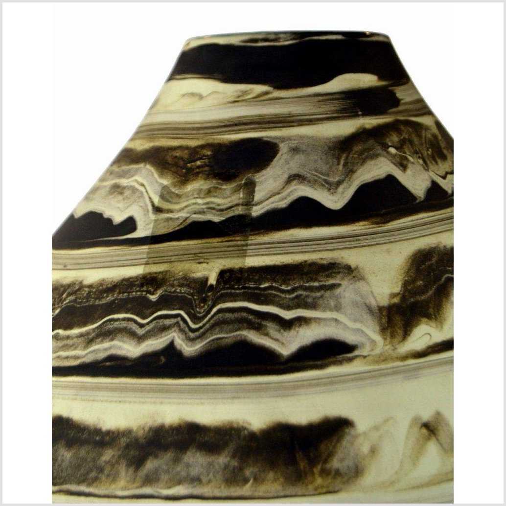 Artisan Large Ceramic Vase-5. Asian & Chinese Furniture, Art, Antiques, Vintage Home Décor for sale at FEA Home