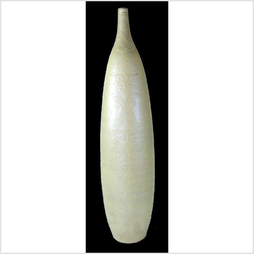 Artisan Large Ceramic Vase-4. Asian & Chinese Furniture, Art, Antiques, Vintage Home Décor for sale at FEA Home