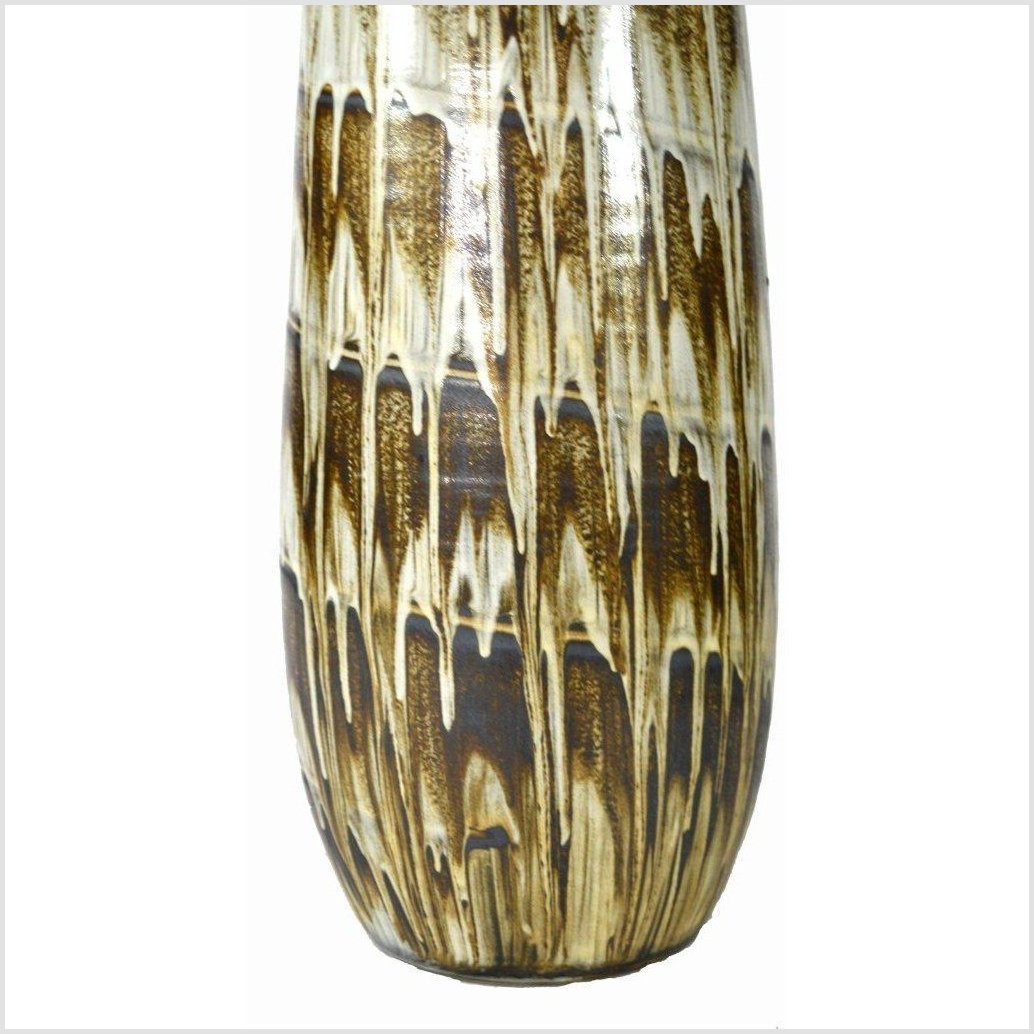 Artisan Large Ceramic Vase-3. Asian & Chinese Furniture, Art, Antiques, Vintage Home Décor for sale at FEA Home