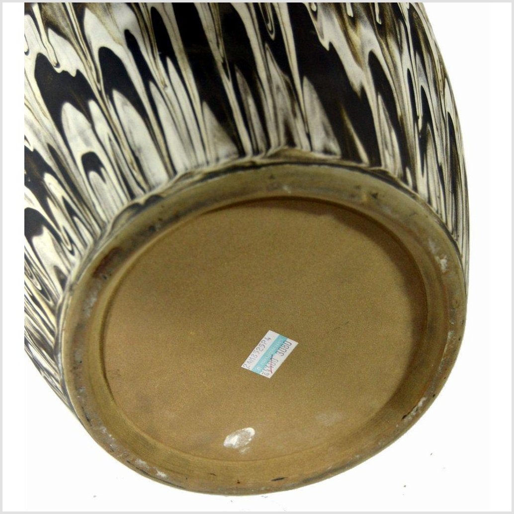 Artisan Large Ceramic Vase-3. Asian & Chinese Furniture, Art, Antiques, Vintage Home Décor for sale at FEA Home