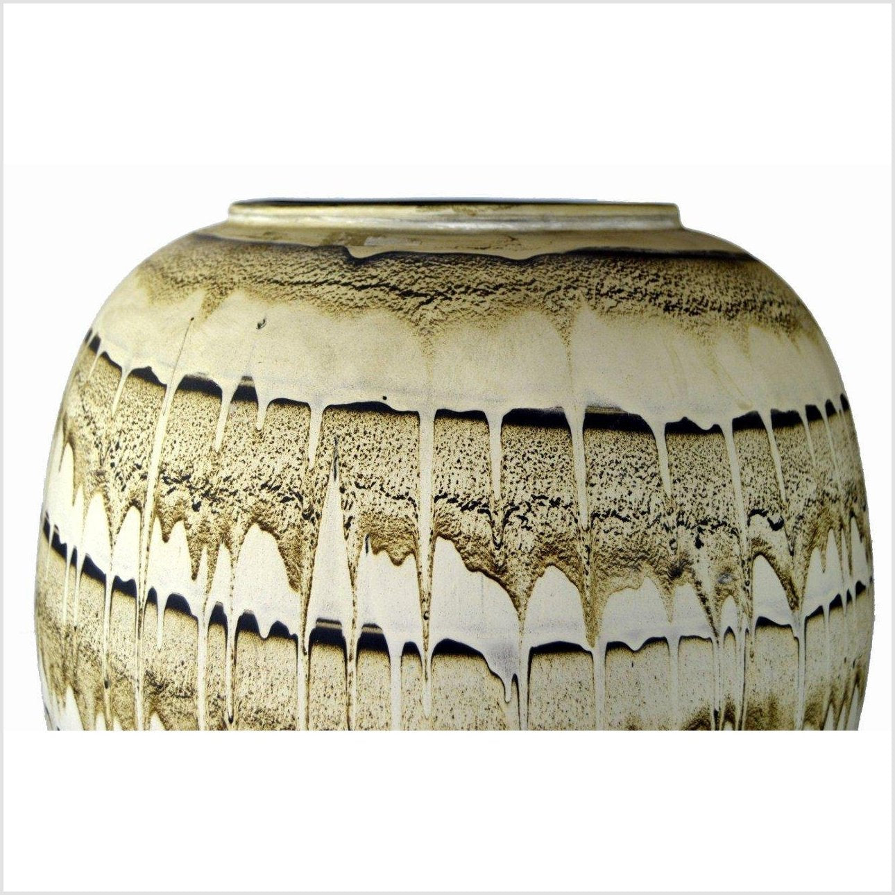 Artisan Large Ceramic Vase-6. Asian & Chinese Furniture, Art, Antiques, Vintage Home Décor for sale at FEA Home