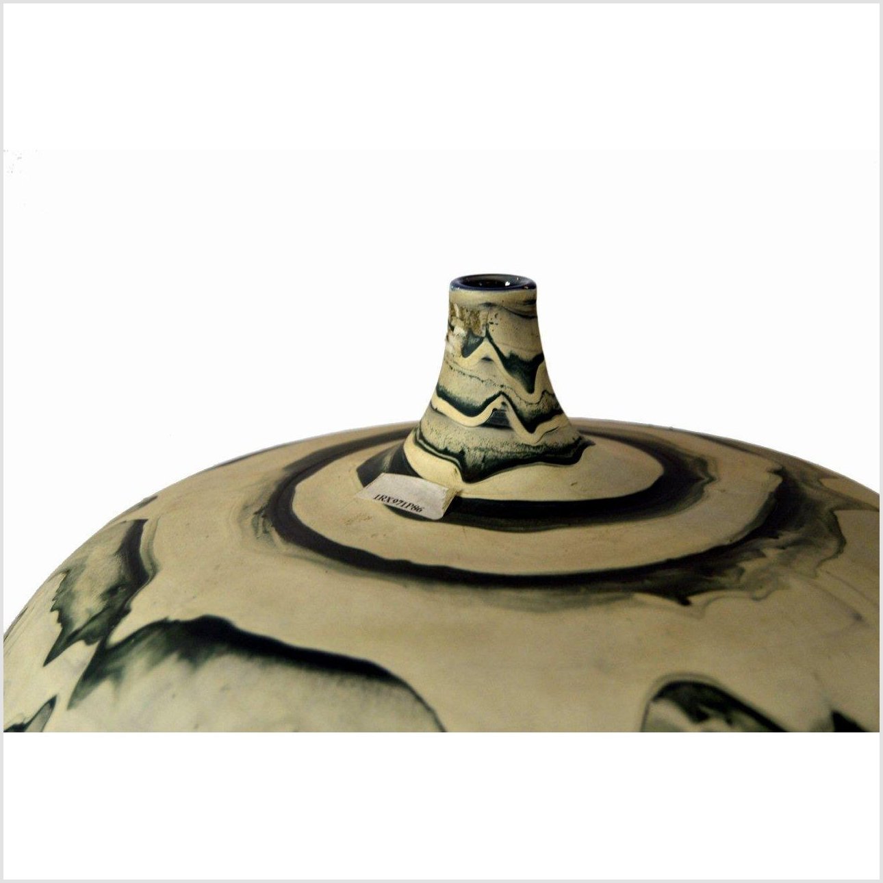 Artisan Large Ceramic Vase-4. Asian & Chinese Furniture, Art, Antiques, Vintage Home Décor for sale at FEA Home