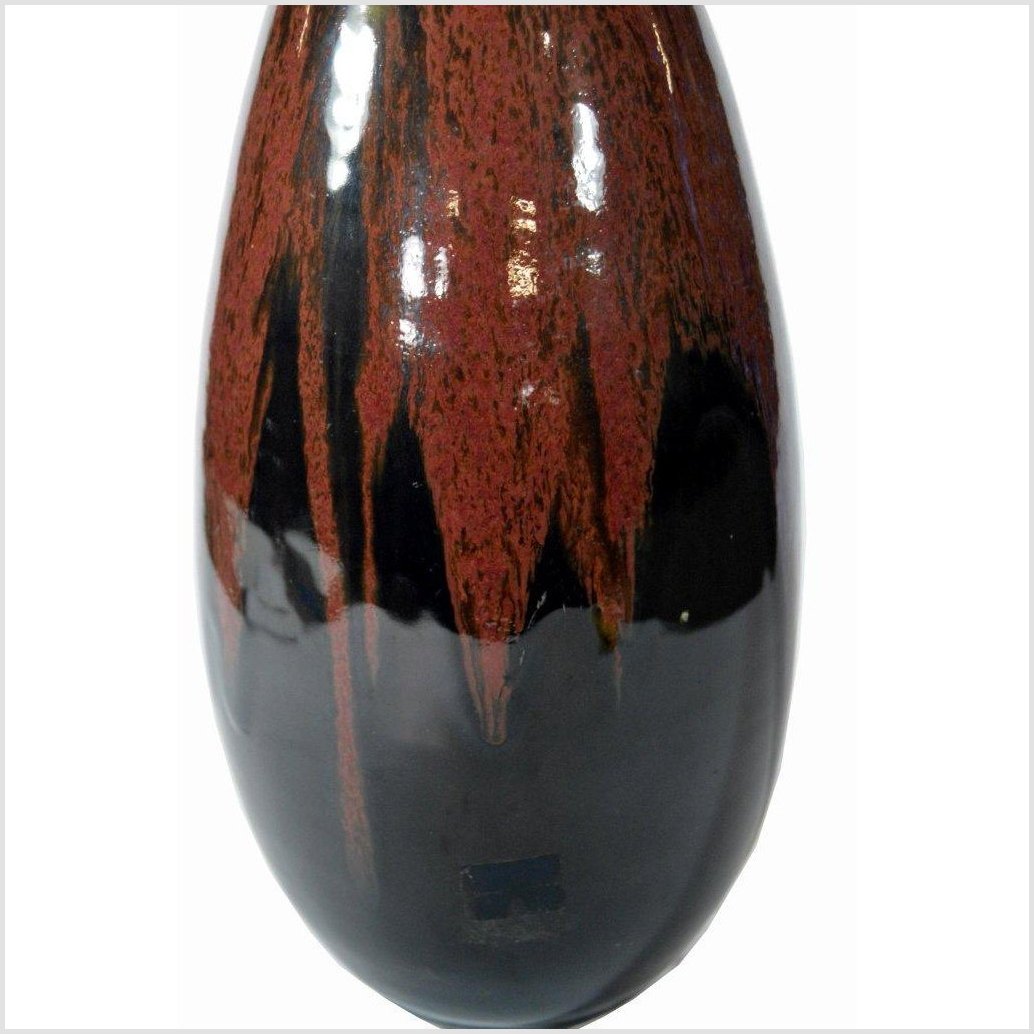 Artisan Large Ceramic Vase-3. Asian & Chinese Furniture, Art, Antiques, Vintage Home Décor for sale at FEA Home