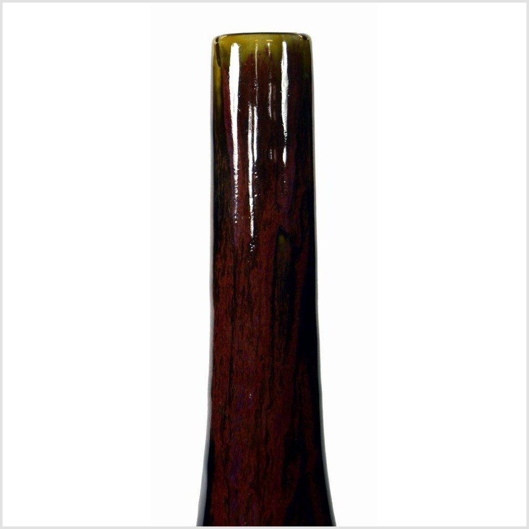Artisan Large Ceramic Vase-5. Asian & Chinese Furniture, Art, Antiques, Vintage Home Décor for sale at FEA Home