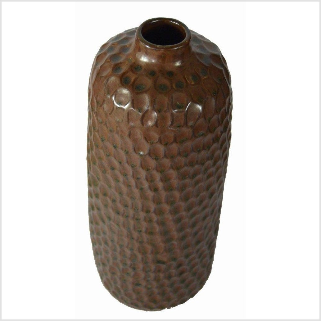 Artisan Large Ceramic Vase-4. Asian & Chinese Furniture, Art, Antiques, Vintage Home Décor for sale at FEA Home