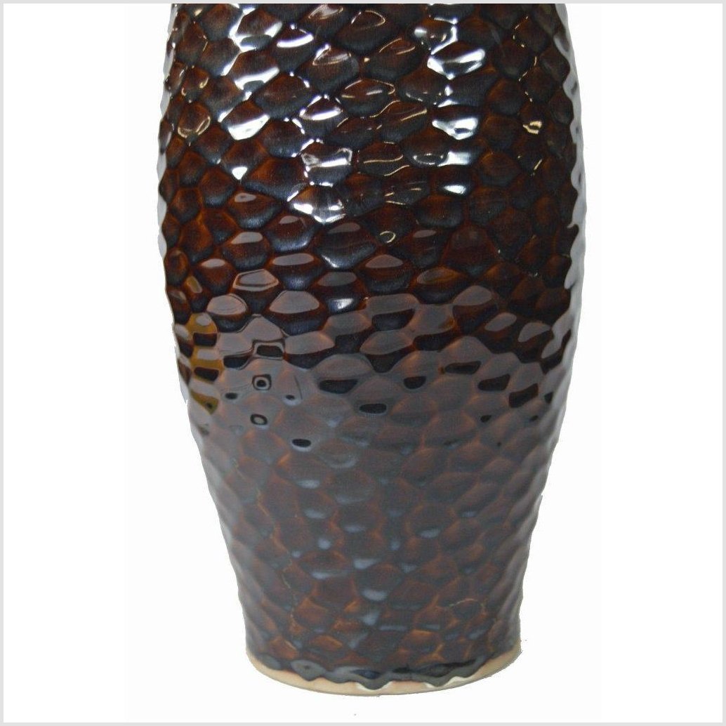 Artisan Large Ceramic Vase-3. Asian & Chinese Furniture, Art, Antiques, Vintage Home Décor for sale at FEA Home