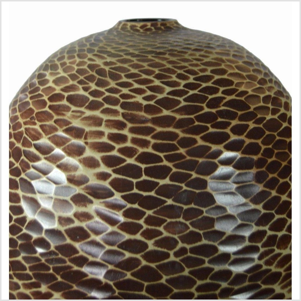 Artisan Large Ceramic Vase-4. Asian & Chinese Furniture, Art, Antiques, Vintage Home Décor for sale at FEA Home