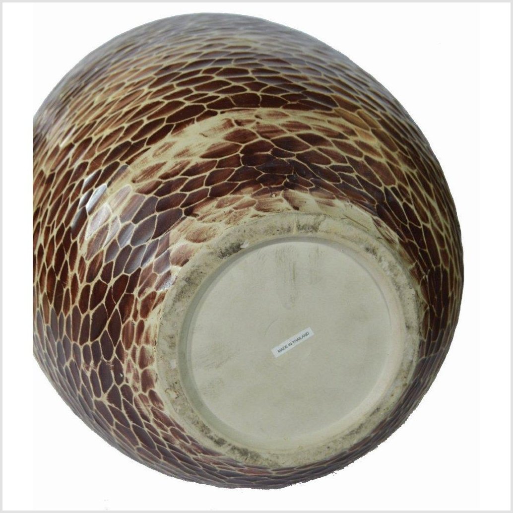 Artisan Large Ceramic Vase-5. Asian & Chinese Furniture, Art, Antiques, Vintage Home Décor for sale at FEA Home