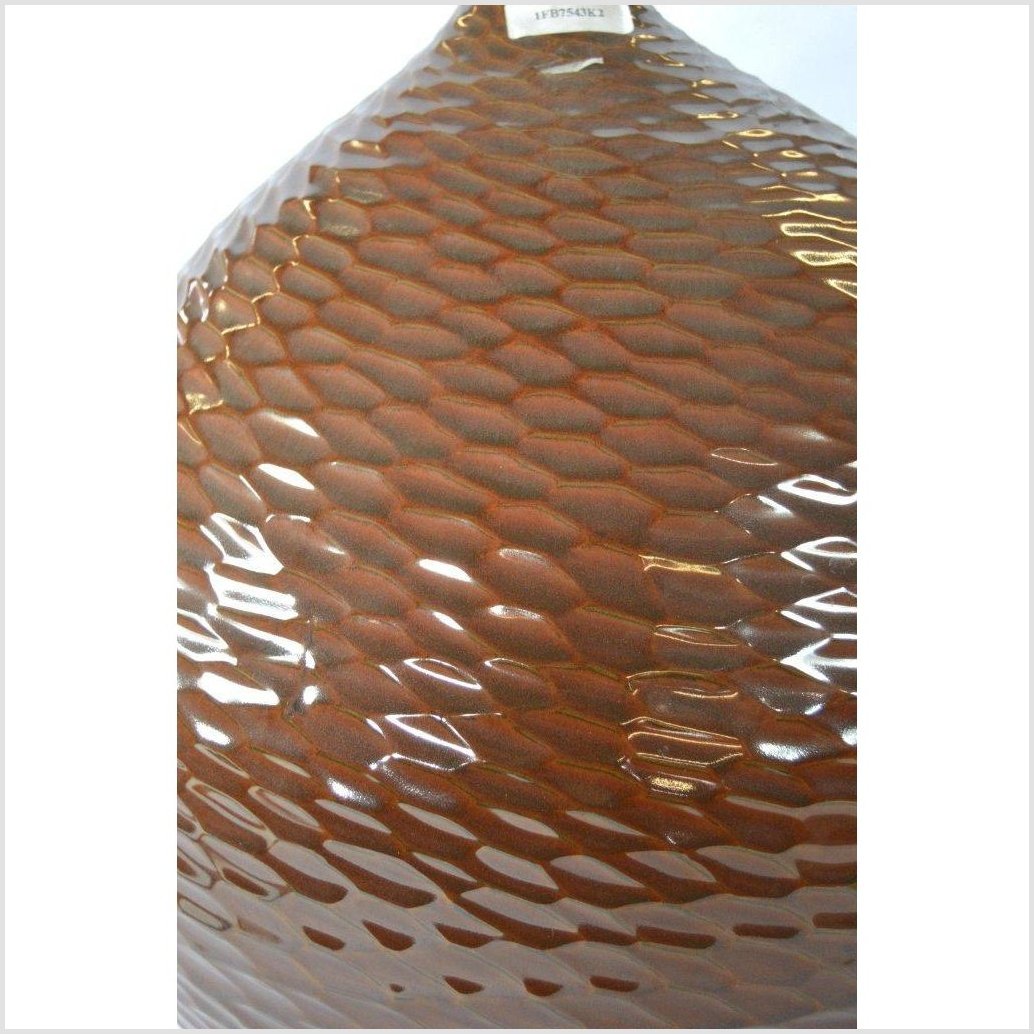 Artisan Large Ceramic Vase-4. Asian & Chinese Furniture, Art, Antiques, Vintage Home Décor for sale at FEA Home
