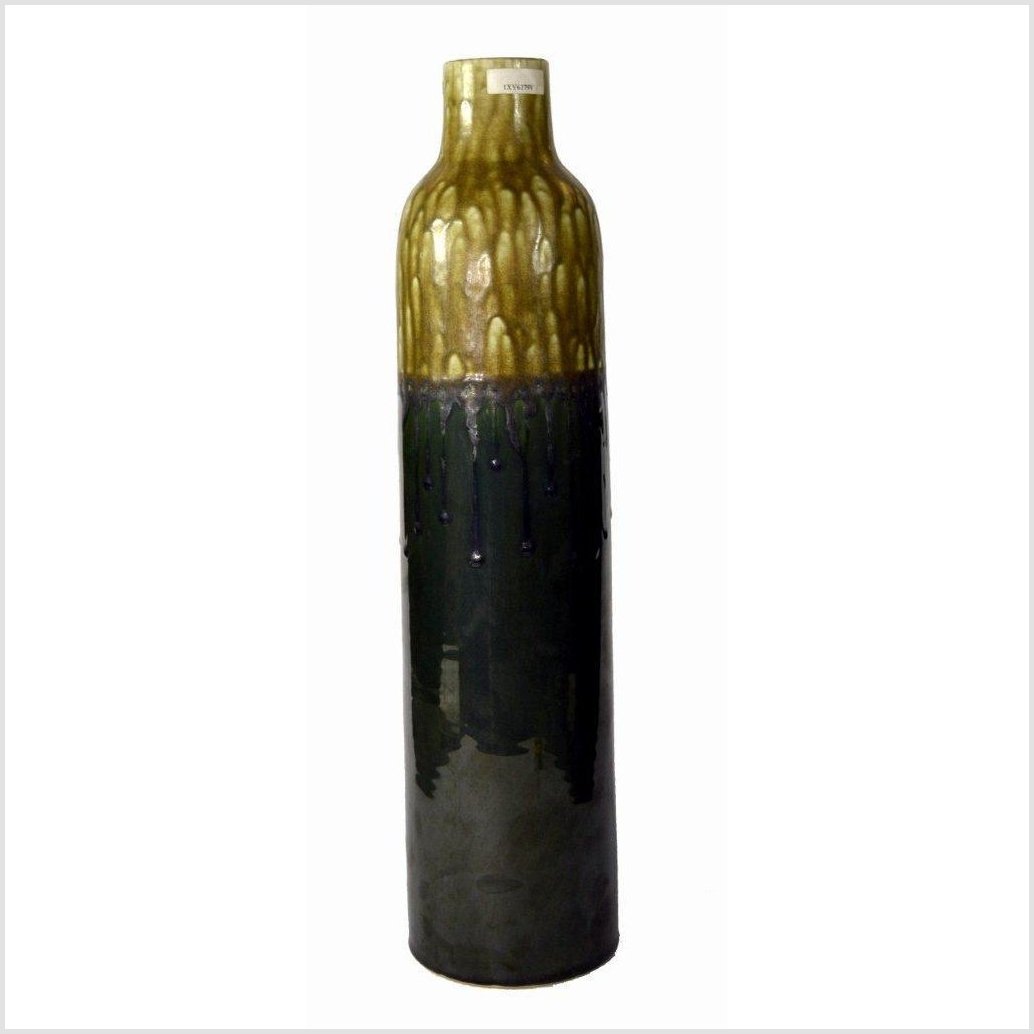Artisan Large Ceramic Vase-3. Asian & Chinese Furniture, Art, Antiques, Vintage Home Décor for sale at FEA Home
