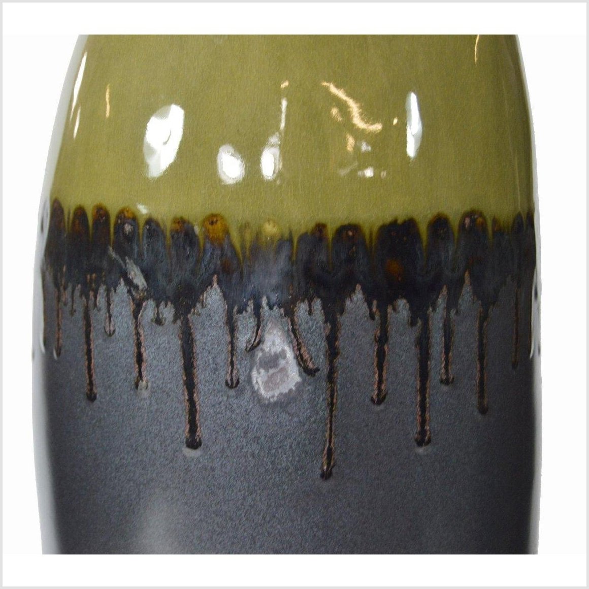 Artisan Large Ceramic Vase-3. Asian & Chinese Furniture, Art, Antiques, Vintage Home Décor for sale at FEA Home