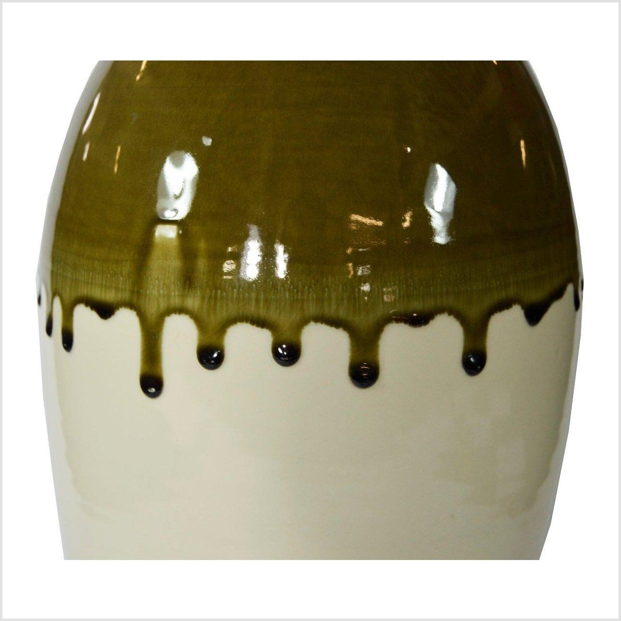 Artisan Large Ceramic Vase-3. Asian & Chinese Furniture, Art, Antiques, Vintage Home Décor for sale at FEA Home