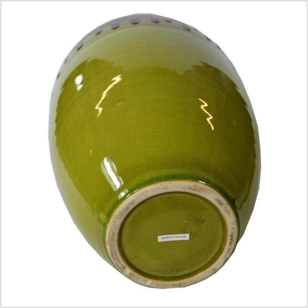 Artisan Large Ceramic Vase-4. Asian & Chinese Furniture, Art, Antiques, Vintage Home Décor for sale at FEA Home