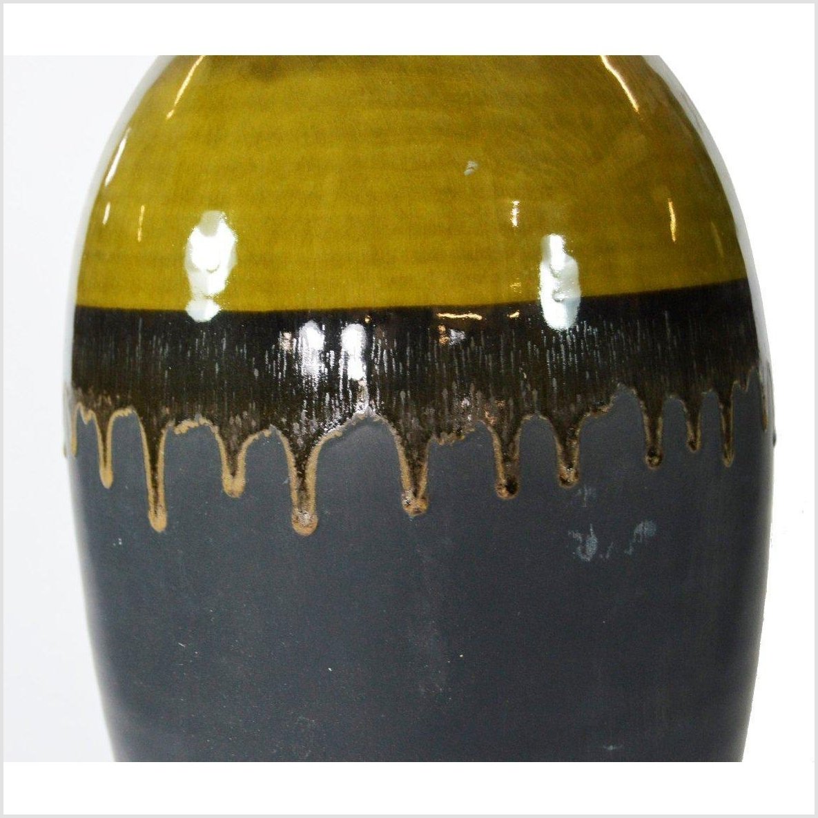 Artisan Large Ceramic Vase-3. Asian & Chinese Furniture, Art, Antiques, Vintage Home Décor for sale at FEA Home