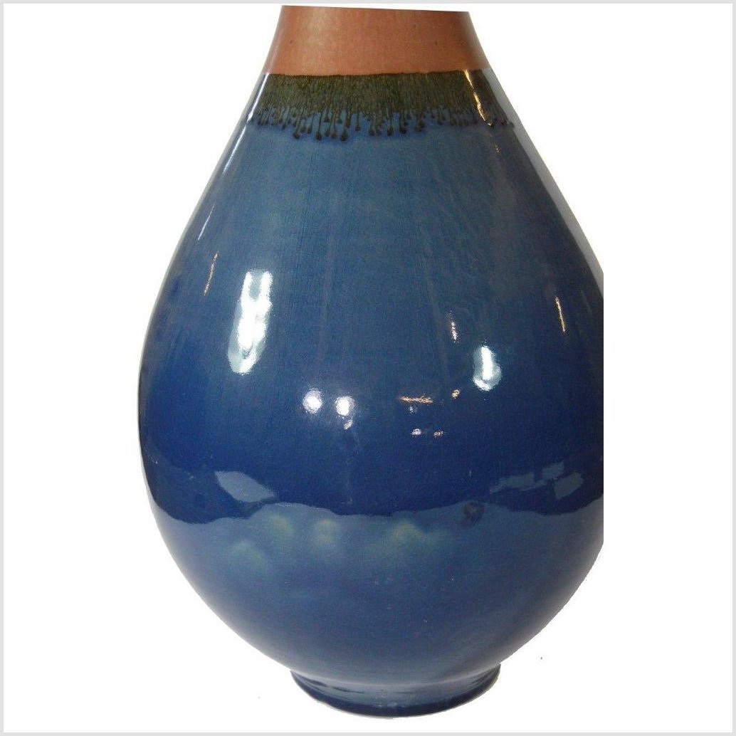 Artisan Large Ceramic Vase-4. Asian & Chinese Furniture, Art, Antiques, Vintage Home Décor for sale at FEA Home