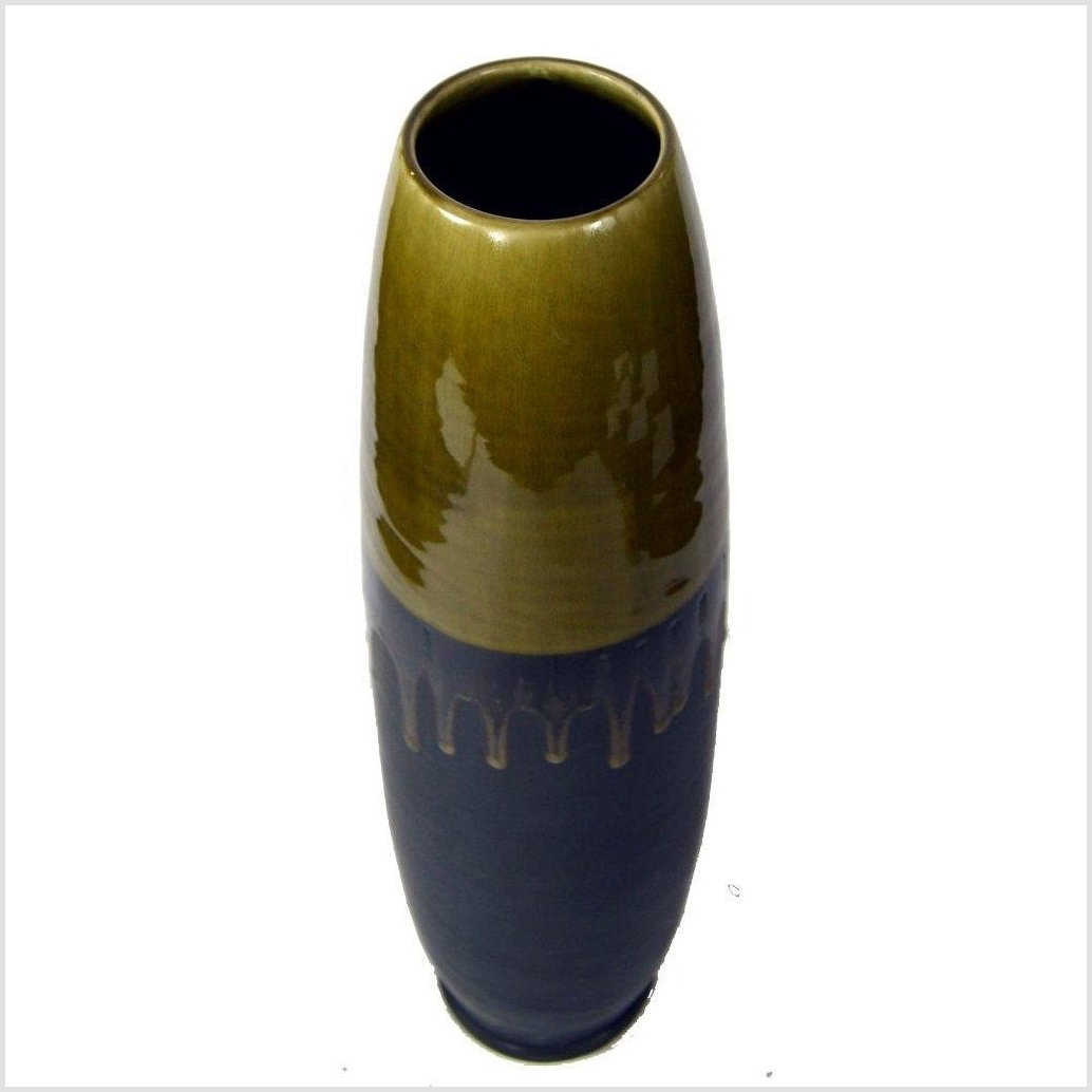 Artisan Large Ceramic Vase-3. Asian & Chinese Furniture, Art, Antiques, Vintage Home Décor for sale at FEA Home