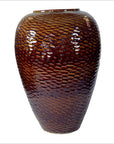 Artisan Large Ceramic Vase-1. Asian & Chinese Furniture, Art, Antiques, Vintage Home Décor for sale at FEA Home
