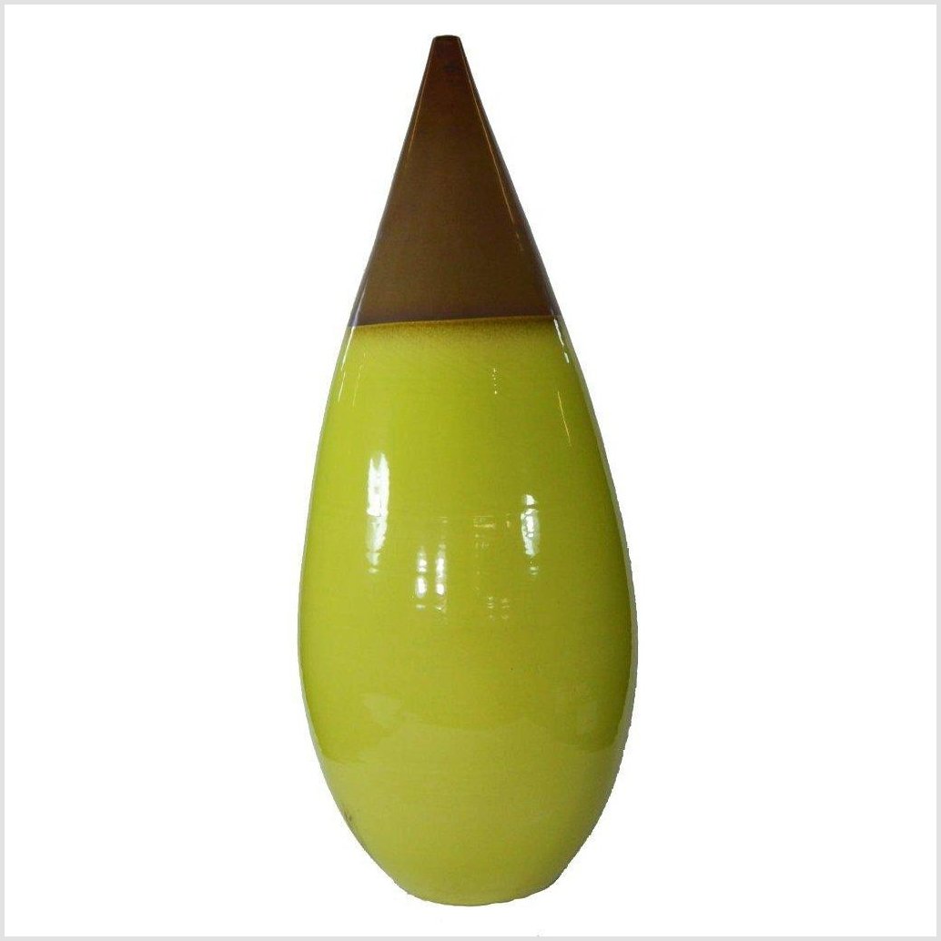 Artisan Large Ceramic Vase-8. Asian & Chinese Furniture, Art, Antiques, Vintage Home Décor for sale at FEA Home