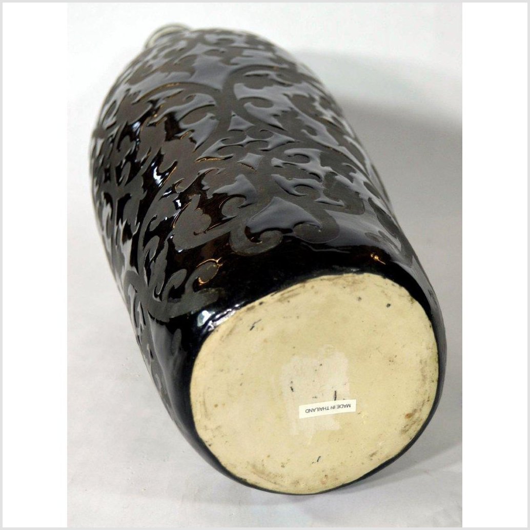 Artisan Large Ceramic Vase-5. Asian & Chinese Furniture, Art, Antiques, Vintage Home Décor for sale at FEA Home