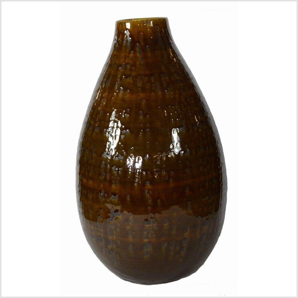 Artisan Large Ceramic Vase-5. Asian & Chinese Furniture, Art, Antiques, Vintage Home Décor for sale at FEA Home