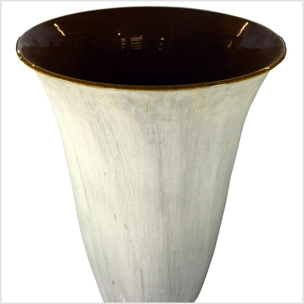 Artisan Large Ceramic Vase-5. Asian & Chinese Furniture, Art, Antiques, Vintage Home Décor for sale at FEA Home