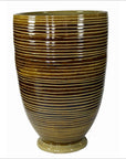 Artisan Large Ceramic Vase-1. Asian & Chinese Furniture, Art, Antiques, Vintage Home Décor for sale at FEA Home