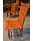 Arts & Crafts Style Armless Chair-3. Asian & Chinese Furniture, Art, Antiques, Vintage Home Décor for sale at FEA Home