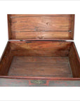 Asian Hand Painted Trunk-10. Asian & Chinese Furniture, Art, Antiques, Vintage Home Décor for sale at FEA Home