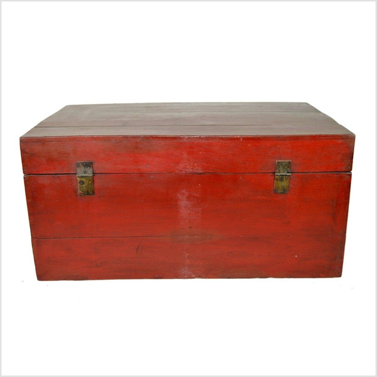 Asian Hand Painted Trunk-8. Asian & Chinese Furniture, Art, Antiques, Vintage Home Décor for sale at FEA Home