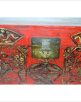 Asian Hand Painted Trunk-9. Asian & Chinese Furniture, Art, Antiques, Vintage Home Décor for sale at FEA Home