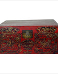 Asian Hand Painted Trunk-1. Asian & Chinese Furniture, Art, Antiques, Vintage Home Décor for sale at FEA Home