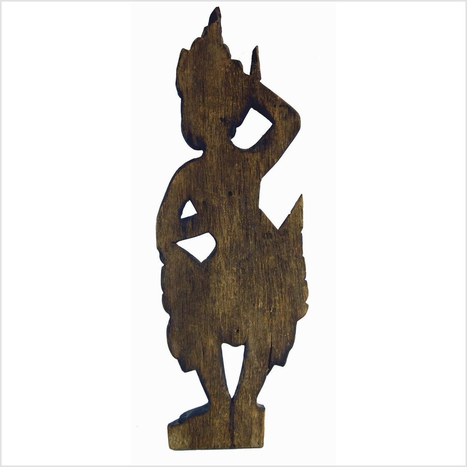 Balinese Hand Carved Temple Dancer-6. Asian & Chinese Furniture, Art, Antiques, Vintage Home Décor for sale at FEA Home