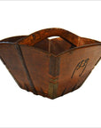 Bamboo Rice Bucket-3. Asian & Chinese Furniture, Art, Antiques, Vintage Home Décor for sale at FEA Home