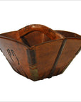 Bamboo Rice Bucket-4. Asian & Chinese Furniture, Art, Antiques, Vintage Home Décor for sale at FEA Home
