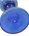 Antique Blue Glass Oil Lamp-5. Asian & Chinese Furniture, Art, Antiques, Vintage Home Décor for sale at FEA Home