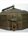 Brass Incense Burner Box-3. Asian & Chinese Furniture, Art, Antiques, Vintage Home Décor for sale at FEA Home